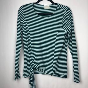 🌟2/25 ANTHROPOLOGIE T.LA STRIPED TEE